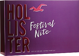 Парфумерія, косметика Hollister Festival Nite For Her - Набір (edp/100ml + b/lot/100ml + acc)