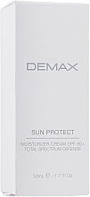 Антиоксидантный защитный увлажнитель - Demax Sun Protect Moisturizer Cream SPF 80+ — фото N3