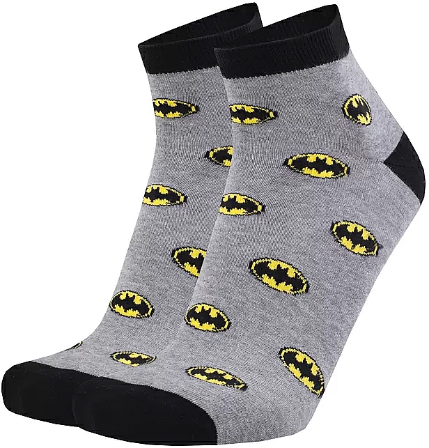 Чоловічі шкарпетки бавовняні "Batman" 5203, сірі - Duna