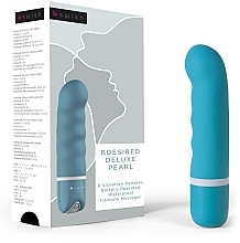 Парфумерія, косметика Вібратор, бірюза - B Swish Bdesired Deluxe Pearl Vibrator Jade