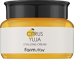 Парфумерія, косметика Освіжальний крем для шкіри обличчя, шиї та зони декольте - FarmStay Citrus Yuja Vitalizing Cream