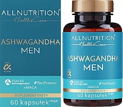 Пищевая добавка "Ашваганда" для мужчин - Allnutrition Health & Care Ashwagandha Men Suplement Diety — фото N2
