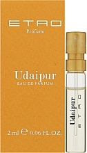 Парфумерія, косметика Etro Udaipur - Парфумована вода (пробник)