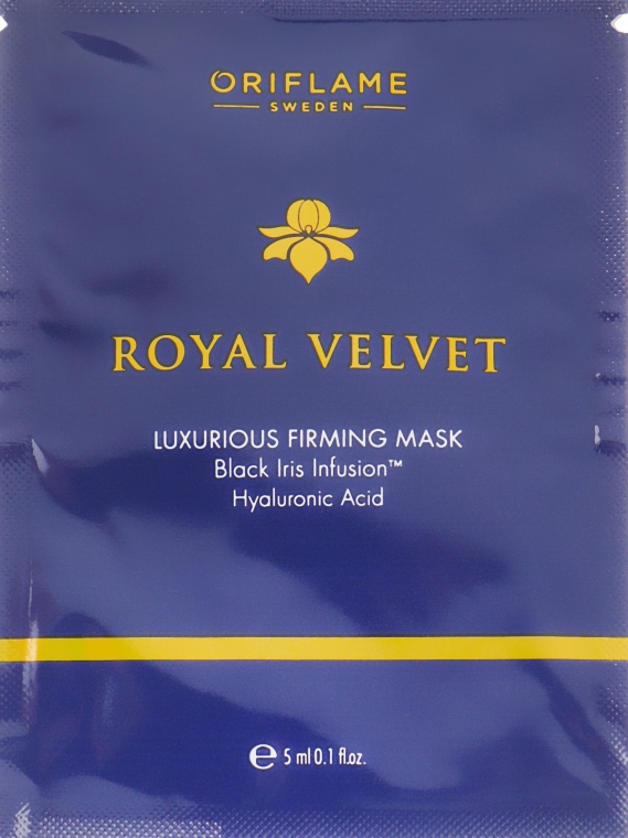 Подтягивающая маска для лица "Королевский бархат" - Oriflame Royal Velvet Firming Face Mask — фото N1