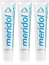Парфумерія, косметика Набір - Meridol (toothpaste/3x75ml)
