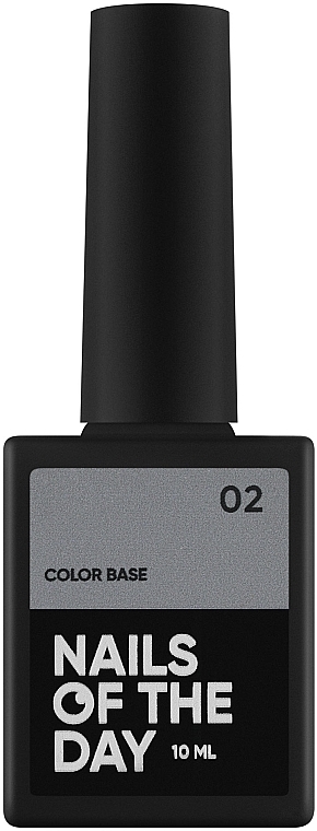 УЦЕНКА Цветное базовое покрытие для ногтей - Nails Of The Day Color Base * — фото N1