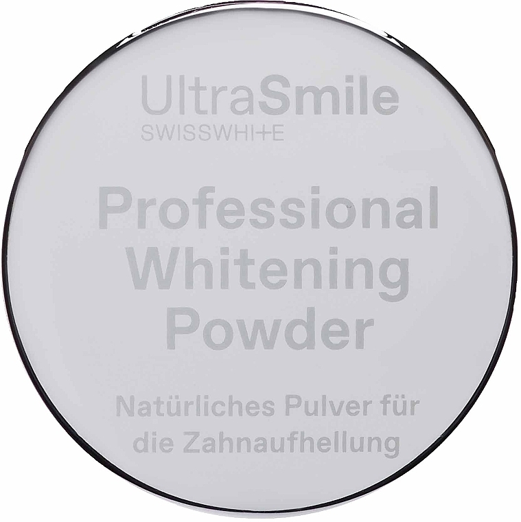 Отбеливающая пудра для зубов - SwissWhite Ultrasmile Professional Whitening Powder — фото N1