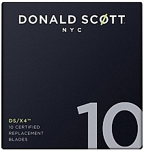 Парфумерія, косметика Змінні леза для бритви - Donald Scott NYC Blades for DS/X4