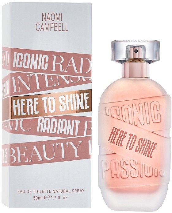 Naomi Campbell Here To Shine - Туалетная вода — фото N2