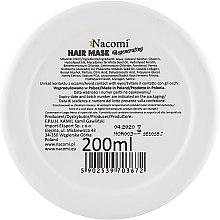 Регенеруюча маска для волосся - Nacomi Regenerating Hair Mask — фото N2