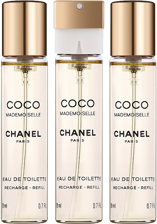 Chanel Coco Mademoiselle - Туалетна вода (3 запасних блоку) — фото N2