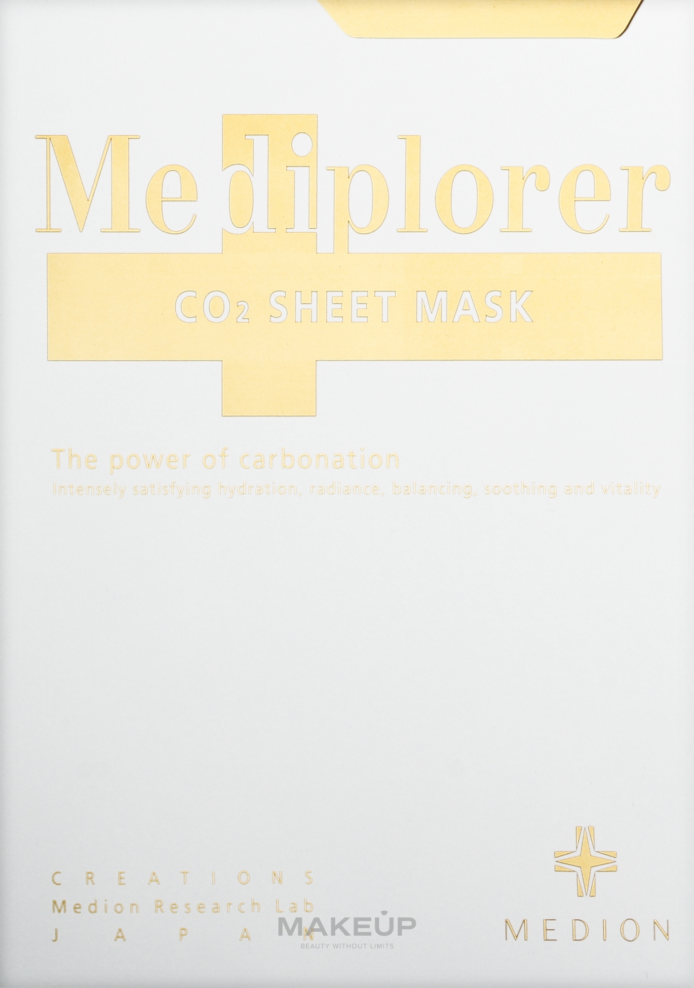 Тканинна маска для обличчя - Mediplorer CO2 Sheet Mask — фото 5шт