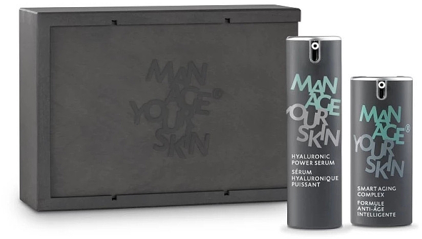 Набор - Manage Your Skin Skin Essentials For Him Kit (f/ser/30ml + f/cr/50ml) — фото N1