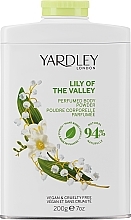 Парфумований тальк для тіла - Yardley London Lily Of The Valley Perfumed Body Powder — фото N1