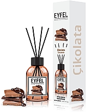 Парфумерія, косметика УЦІНКА Аромадифузор "Шоколад" - Eyfel Perfume Reed Diffuser Chocolate *