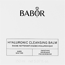 Бальзам для для лица - BAbor Hyaluronic Cleansing Balm — фото N2