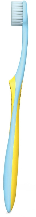 Зубная щетка для ортодонтических скоб, голубая с желтым - Curaprox Curasept Specialist Ortho Toothbrush — фото N1