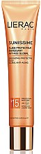 Солнцезащитный тонизирующий флюид для лица SPF15 - Lierac Sunissime Energizing Protective Fluid Global Anti-Aging — фото N1