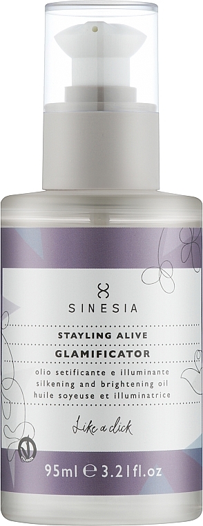 Масло для гладкости и блеска волос - Sinesia Stayling Alive Glamificator — фото N1