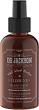 Дезинфицирующий тоник для бороды - Dr Jackson Gentlemen Only Old School Barber Elixir 5.1 Beard Tonic Refreshing — фото N1
