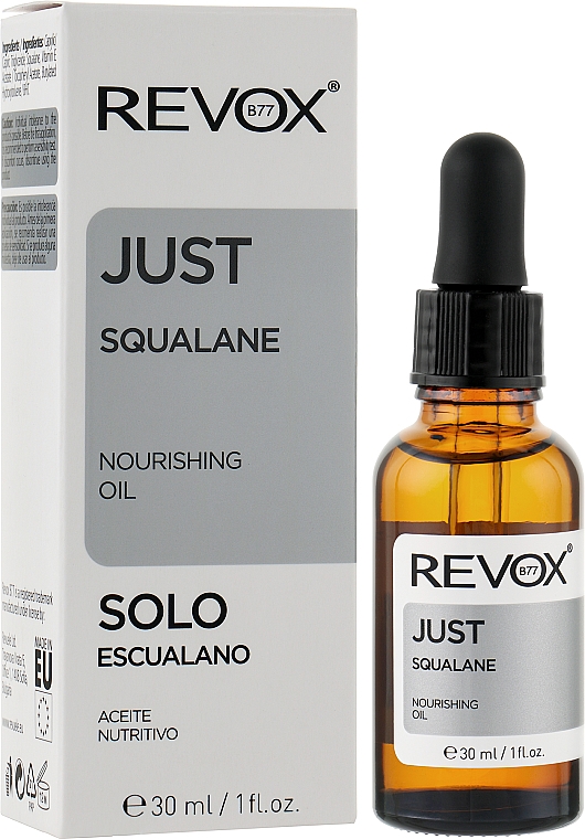Сквалановое масло для лица и шеи - Revox B77 Just Squalane — фото N2