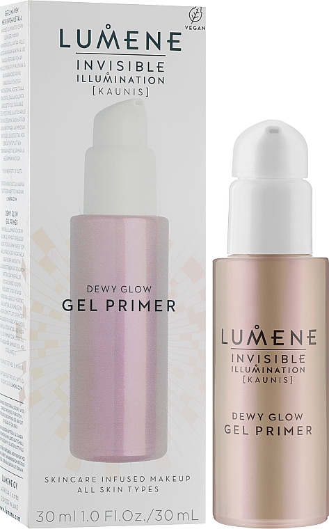 Праймер для лица - Lumene Invisible Illumination Dewy Glow Gel Primer — фото N2