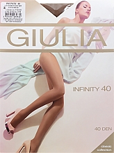 Духи, Парфюмерия, косметика Колготки для женщин "Infinity" 40 Den, visone - Giulia