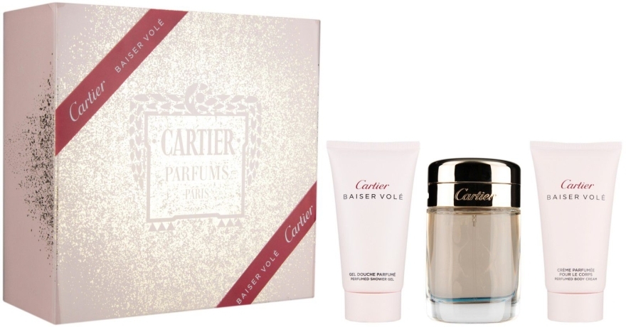 Cartier Baiser Vole edp 50ml cr 50ml sh gel 50ml