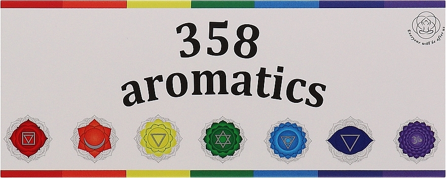 Набір аромасолей "7 Chakr Oil Blend`s" - 358 Aromatics