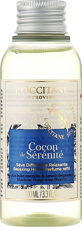 Ароматизатор "Кокон безтурботності" - L'Occitane Relaxante Cocon De Sérénité Home Perfume (змінний блок) — фото N1