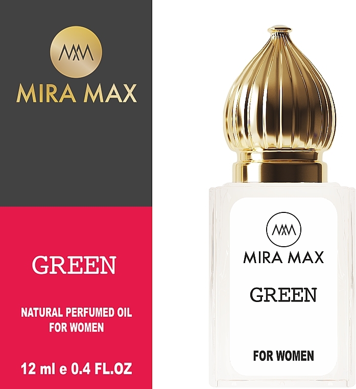 Mira Max Green - Парфюмированное масло для женщин