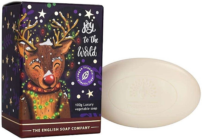 Мыло "Олень" - The English Soap Company Christmas Reindeer Mini Soap — фото N1