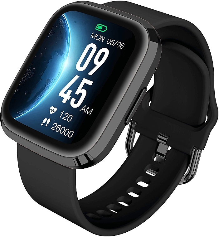 Смартгодинник, чорний - Garett Smartwatch GRC STYLE Black — фото N3