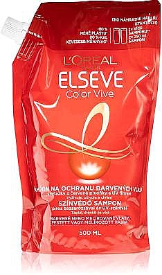 Шампунь для фарбованого волосся - L'Oreal Paris Elseve Shampoo Color Vive Refill — фото N1