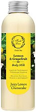 Молочко для тела "Лимон" - Fresh Line Lemon & Grapefruit Body Milk — фото N1