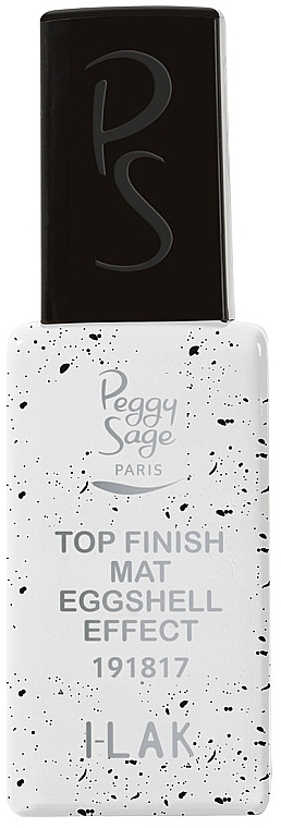 Матовый топ для ногтей - Peggy Sage Top Finish Matt Eggshell Effect I-Lak — фото N1