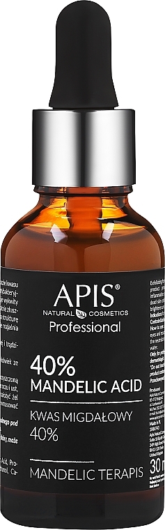Мигдалева кислота 40% - APIS Professional Mandelic TerApis Mandelic Acid 40% — фото N1