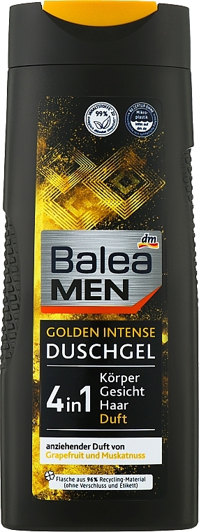Гель для душу - Balea Men Golden Intense 4in1 — фото N1