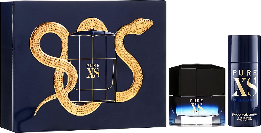 Paco Rabanne Pure XS - Набор (edt/50ml + deo/150ml) — фото N1