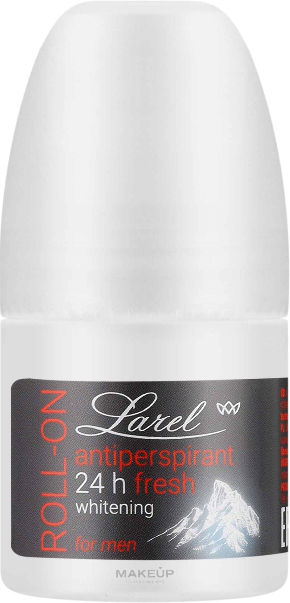 Дезодорант для чоловіків - Larel Antiperspirant 24H Fresh Whitening Roll On — фото 50ml