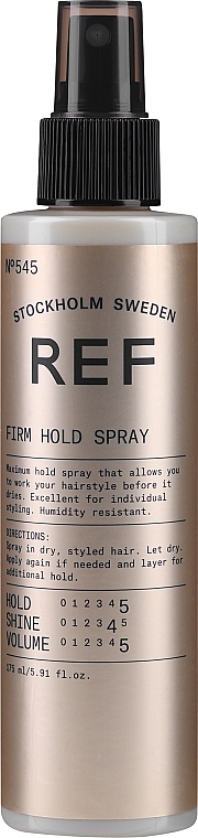 Лак-спрей «Фіксація і блиск” N°545 - REF Firm Hold Spray N°545 — фото N5