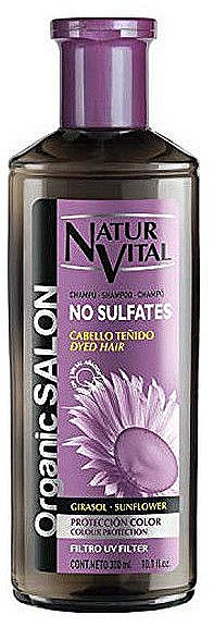 Шампунь для окрашенных волос - Natur Vital Organic Salon Shampoo For Coloured Hair — фото N1