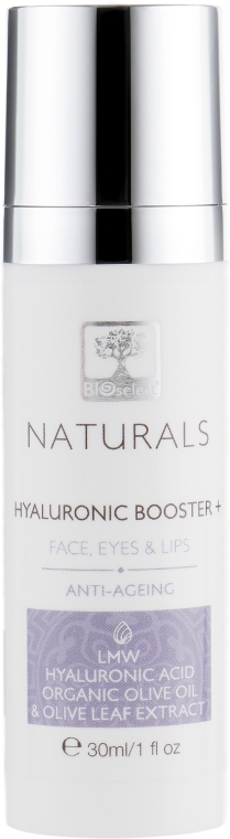 Антивозрастная сыворотка "Гиалуроновый бустер" - BIOselect Naturals Hyaluronic Booster + — фото N2