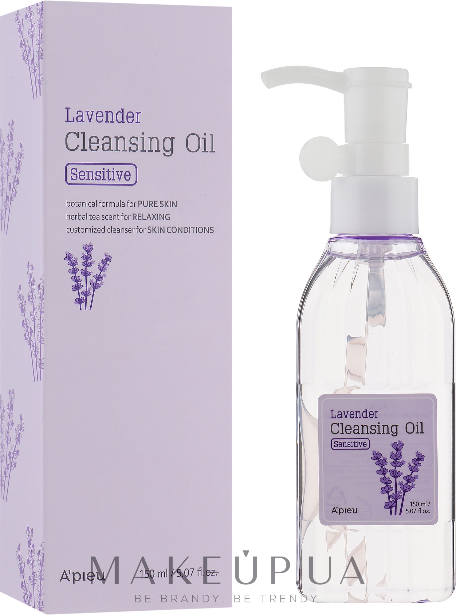Очищувальна олія "Лаванда" - A'pieu Lavender Cleansing Oil — фото 150ml