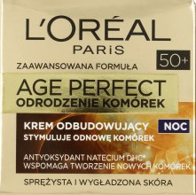 Духи, Парфюмерия, косметика Ночной восстанавливающий крем - L'Oreal Paris Age Perfect Restoring Night Cream 50+ (тестер)