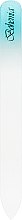 Духи, Парфюмерия, косметика Пилочка хрустальная в чехле из кожи 99-1252, 125мм, голубая - SPL