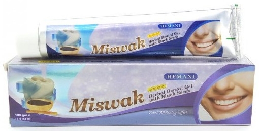 Зубная паста-гель Мисвак - Hemani Miswak Herbal Dental Gel