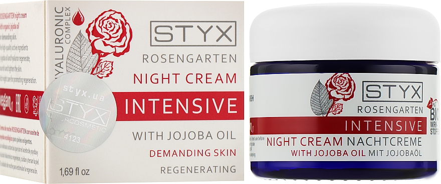 Крем нічний - Styx Naturсosmetic Rosengarten Nachtcreme — фото N2