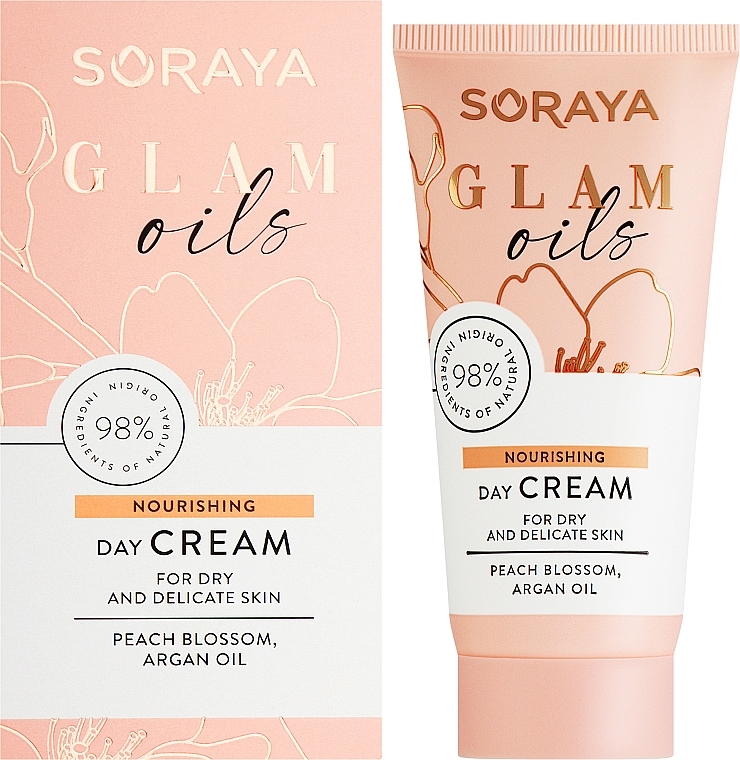 Увлажняющий дневной крем для сухой кожи - Soraya Glam Oils Nourishing Day Cream — фото N2