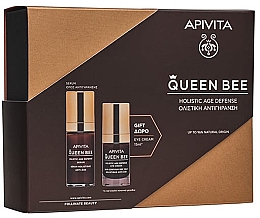 Духи, Парфюмерия, косметика Набор - Apivita Queen Bee Antiage Serum & Eye Cream (ser/30ml + eye/cr/15ml)